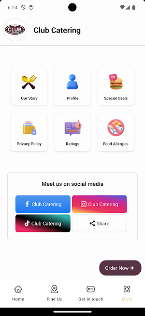 Club Catering Newarthill Screenshot 3