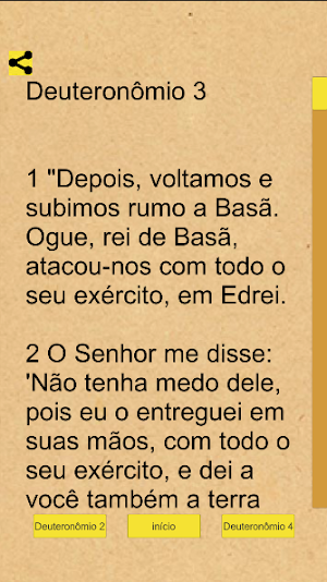 Deuteronômio Bíblicos Screenshot 2