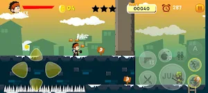 Boy vs Raccoon: Run Saga Screenshot 2