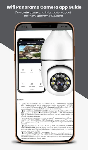 Wifi Panorama Camera app Guide Screenshot 1