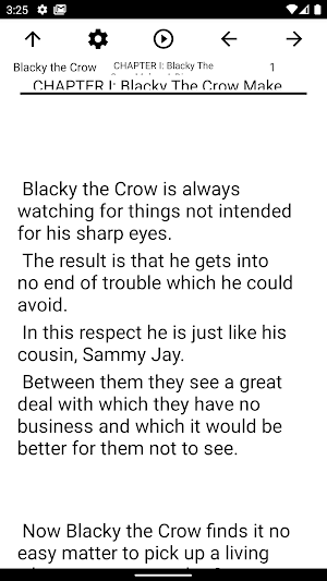 Book, Blacky the Crow Screenshot 1