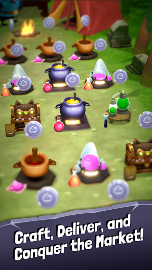 Idle Mage Shop: Magic Potion Screenshot 2