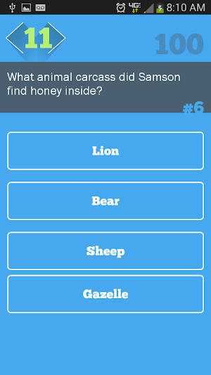 Devo Bible Quiz Screenshot 1