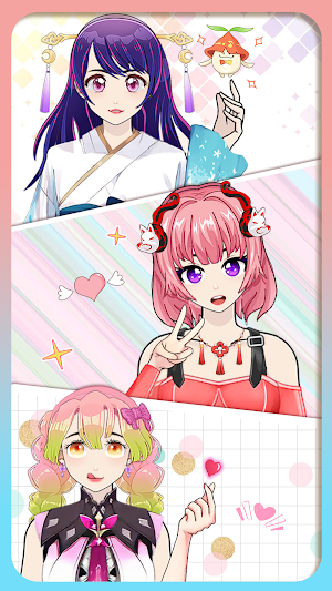 Avatar Anime Dress Up Games Screenshot 3