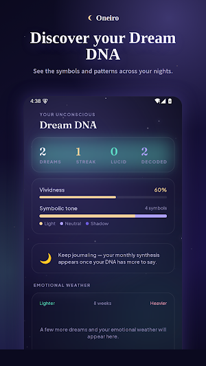 Oneiro: Dream Journal & AI Screenshot 2