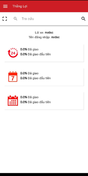 Thắng Lợi Driver Screenshot 1