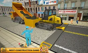 Real Road Construct Project Manager Simulator Screenshot 0