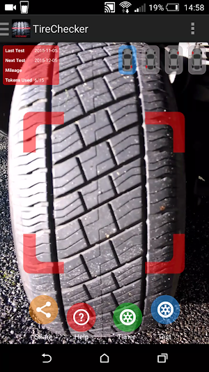 Tire Check - Analyse your Tyre 2018 Screenshot 0