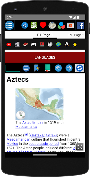 Aztec - History Screenshot 1
