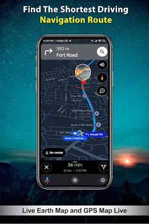 Live Earth Map & GPS Map Live Screenshot 3