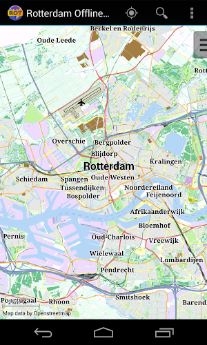 Rotterdam Offline City Map Screenshot 0