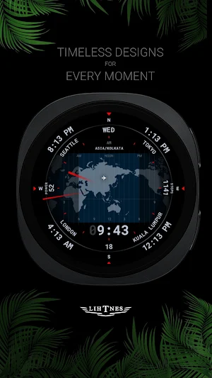 Time Atlas Watch Face 126 Screenshot 0
