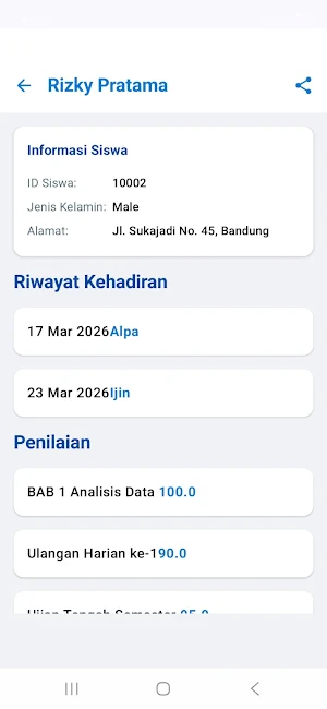 TeacherPro Kehadiran & Nilai Screenshot 3