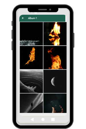 Black Wallpaper Screenshot 2