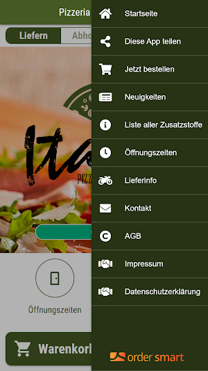 Pizzeria Italia Screenshot 2