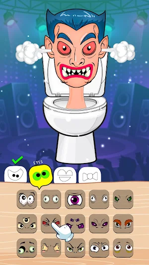 Monster Makeover: Toilet Game Screenshot 2