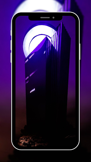 Purple Wallpaper Screenshot 0