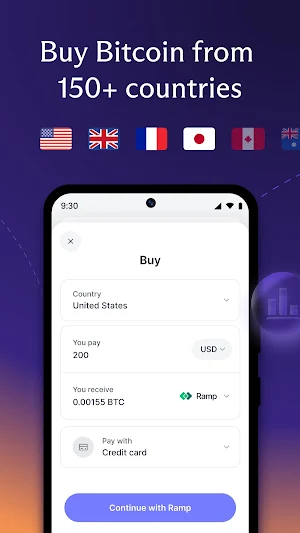 Proton Wallet - Secure BTC Screenshot 3