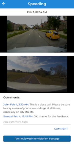 Trax Drive App Screenshot 1