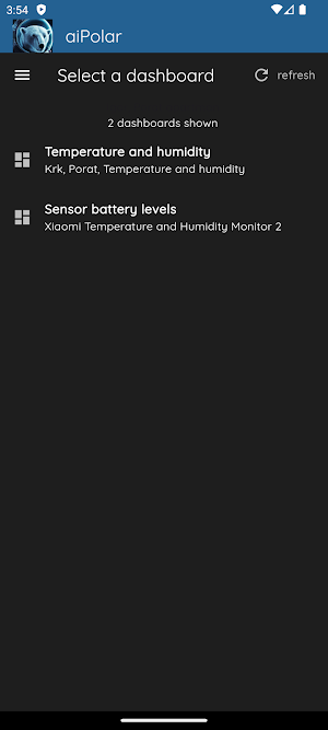 aiPolar IoT Screenshot 2