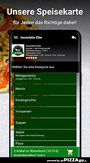 Gaststätte Eller Mainaschaff Screenshot 3