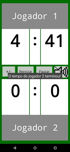 Relógio para jogos de Xadrez Screenshot 3