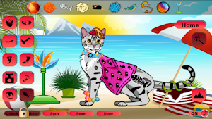 Fancy Cat Dress Up Fun Game Screenshot 1