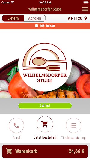 Wilhelmsdorfer Stube Screenshot 0