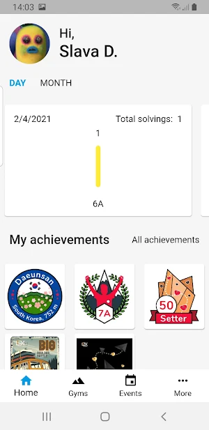mozo.li – Track your climbs Screenshot 0