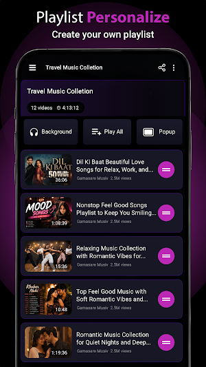 Vanced Tube - MP3 Media Player Screenshot 1