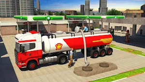 Oil Tanker Truck Driving Screenshot 0