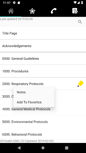 Northern Colorado Protocols Screenshot 1