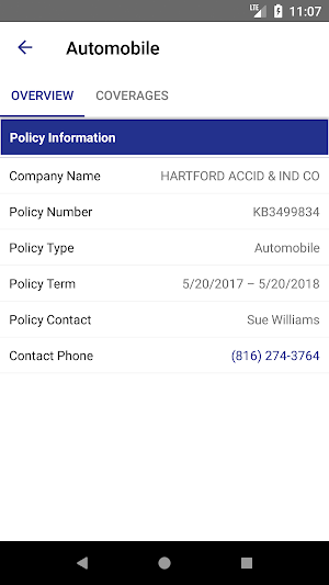 Friendship Insurance Online Screenshot 1