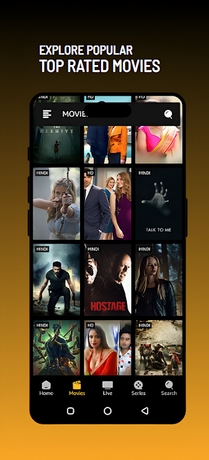 Picasso: Live TV, Movie & Show Screenshot 2