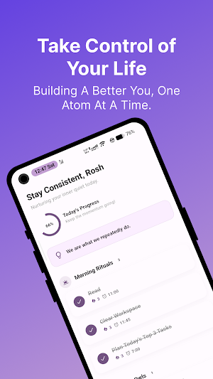 Atomic Clock: Habit Tracker Screenshot 1