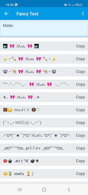 Fancy Text Screenshot 3