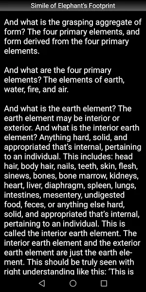 Simile of Elephant's Footprint Screenshot 2
