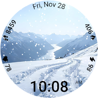 Winter Frenzy WearOS Watchface