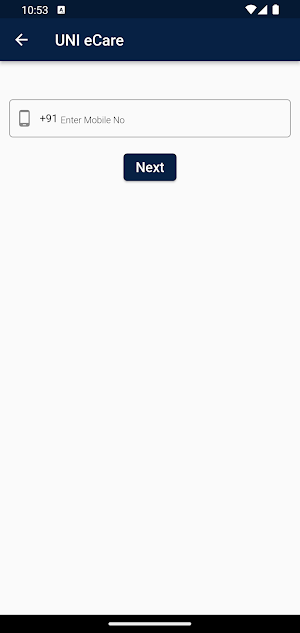 UNI  eCare Screenshot 2