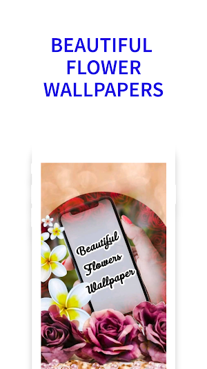 BEAUTIFUL FLOWERS WALLPAPER Screenshot 3