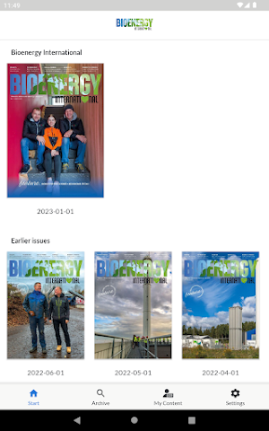 Bioenergy International Screenshot 2