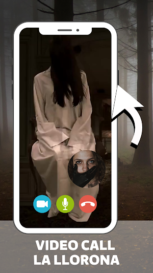 La llorona video call screenshot 2