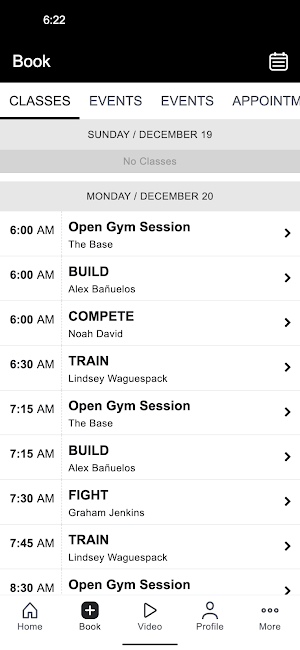 Pharos Athletic Club Screenshot 1