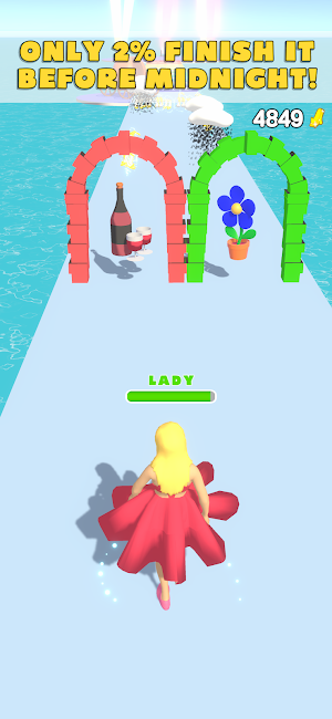 Cinderella Run 3D Screenshot 2