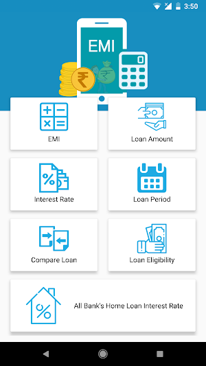 EMI Interest Calculator All Bank Loan Screenshot 0