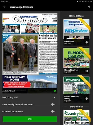 Yarrawonga Chronicle Screenshot 1