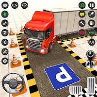 Euro Truck Parking Sim Games