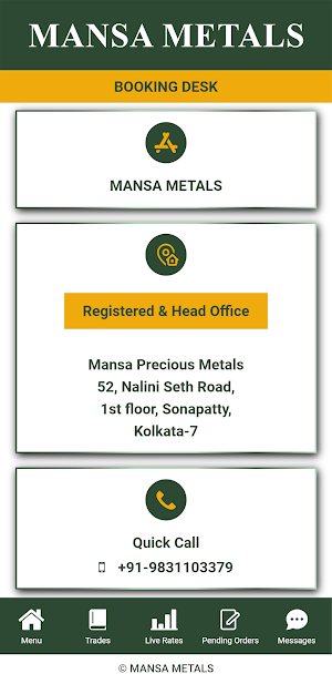 Mansa Metals Screenshot 2