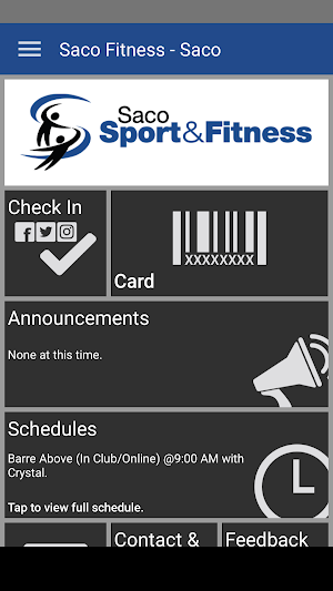 Saco Sport & Fitness Screenshot 1