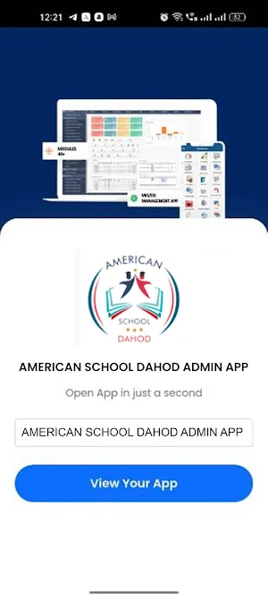 AMERICAN SCHOOL ADMIN APP Screenshot 0
